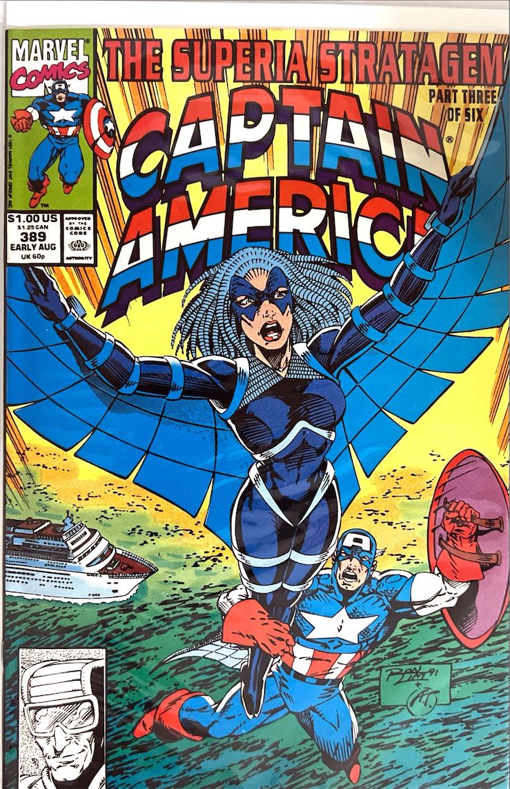 Captain America, #389 (Marvel Comics, 1991)