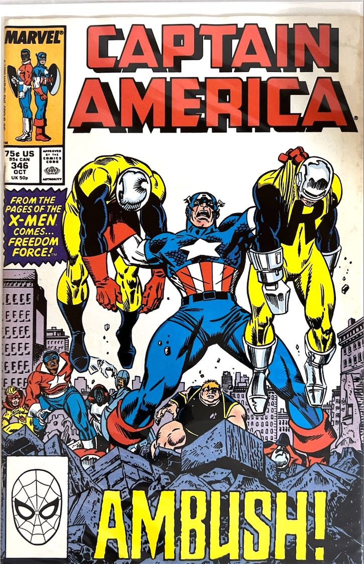 Captain America, #346 (Marvel, 1988)