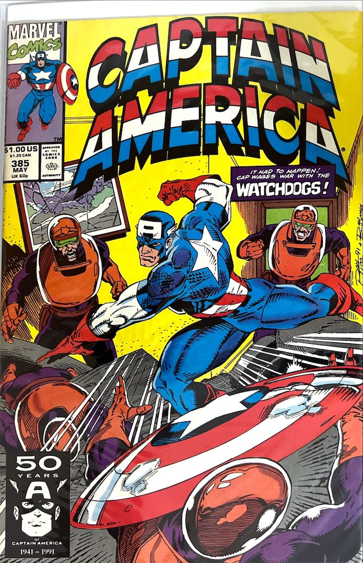 Captain America, #385 (Marvel, 1991)