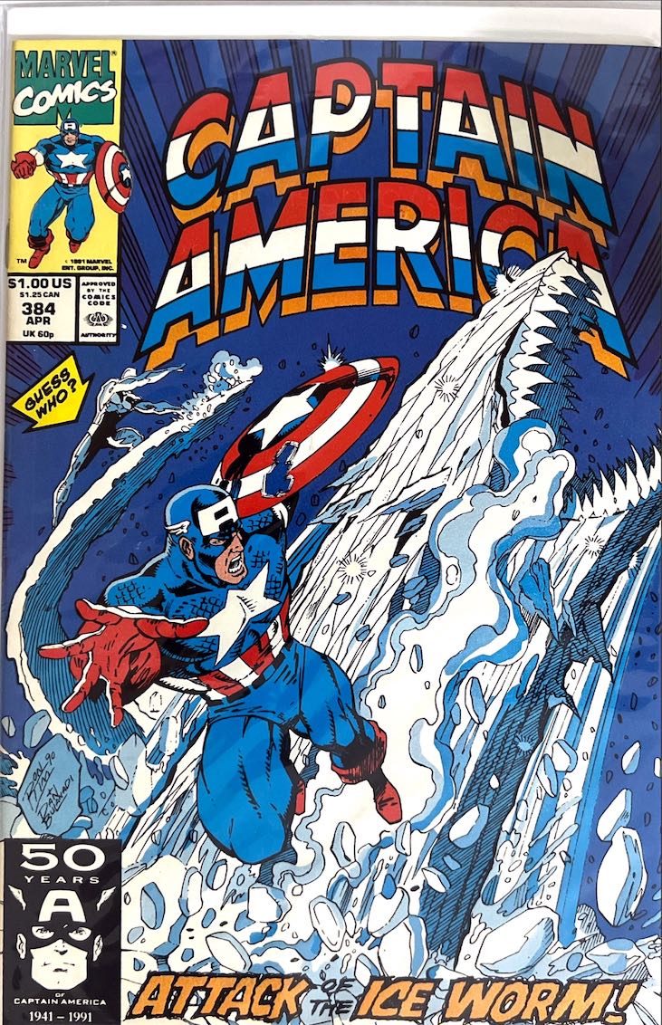 Captain America, #384 ((Marvel Comics, 1991))