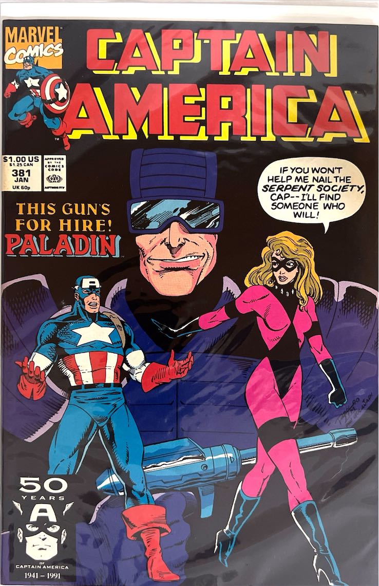 Captain America, #381 (Marvel Comics, 1991)