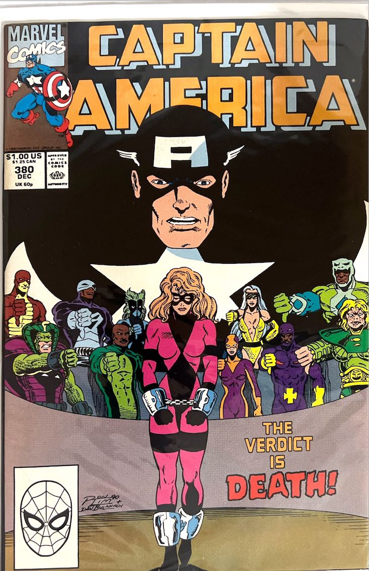 Captain America, #380 (Marvel Comics, 1990)