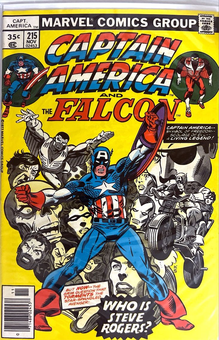 Captain America and the Falcon, #215 (Marvel Comics Group, 1977)