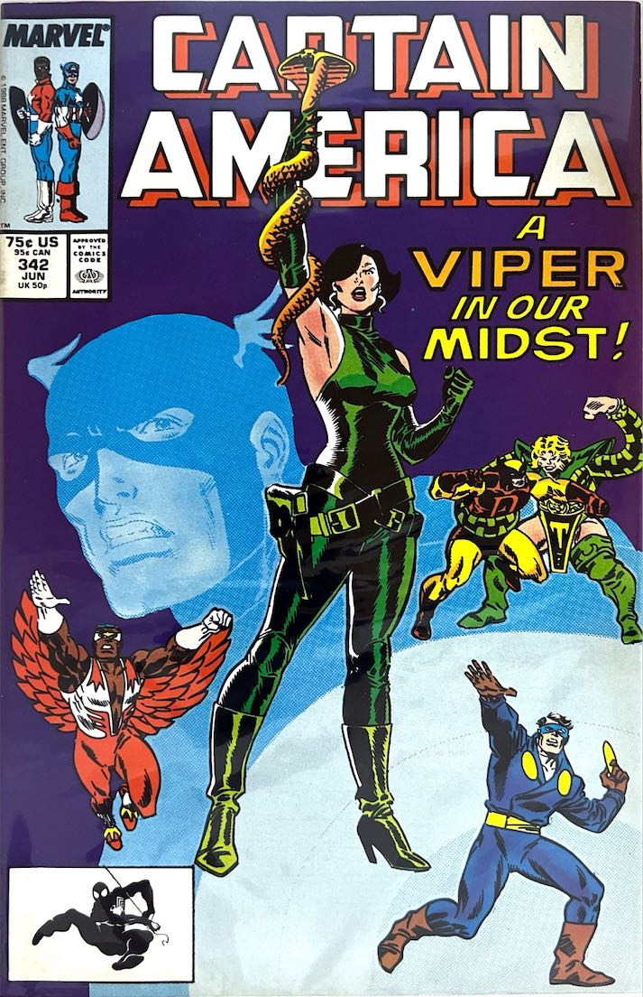 Captain America, #342 (Marvel, 1988)
