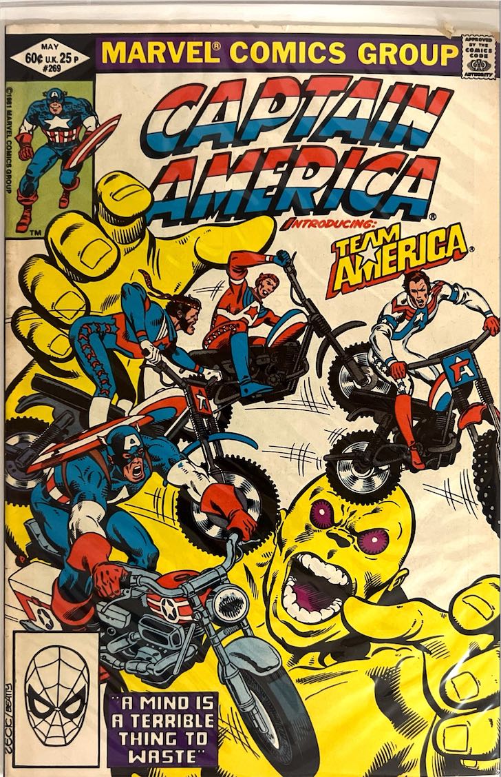 Captain America, #269 (Marvel Comics Group, 1982)