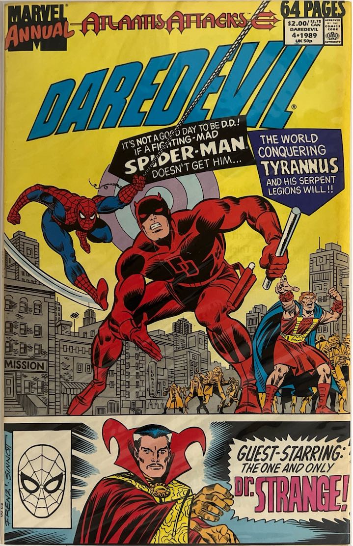 Daredevil, Annual #4 (Marvel, 1989)