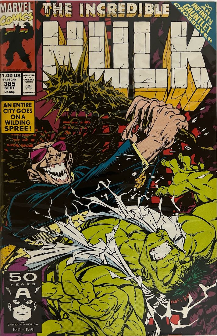 The Incredible Hulk, #385 (Marvel Comics, 1991)