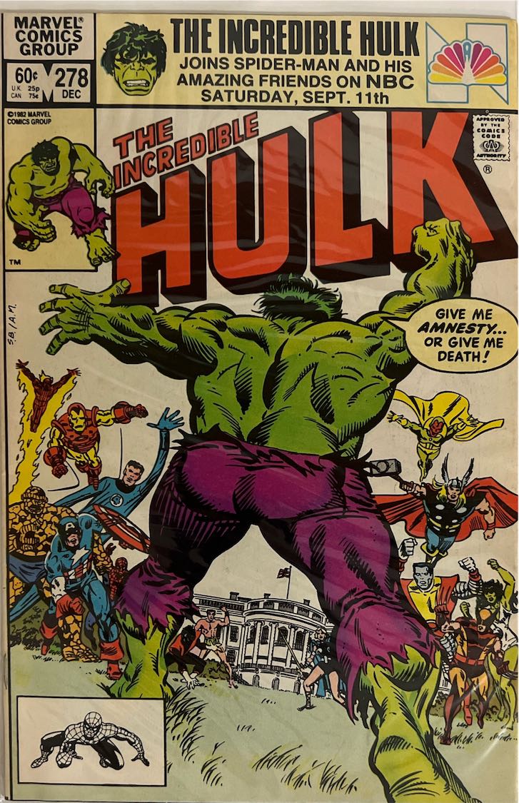 The Incredible Hulk, #278 (Marvel, 1982)