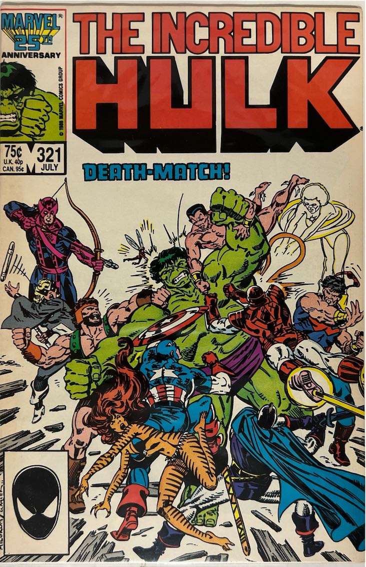 The Incredible Hulk, #321 (Marvel, 1986)