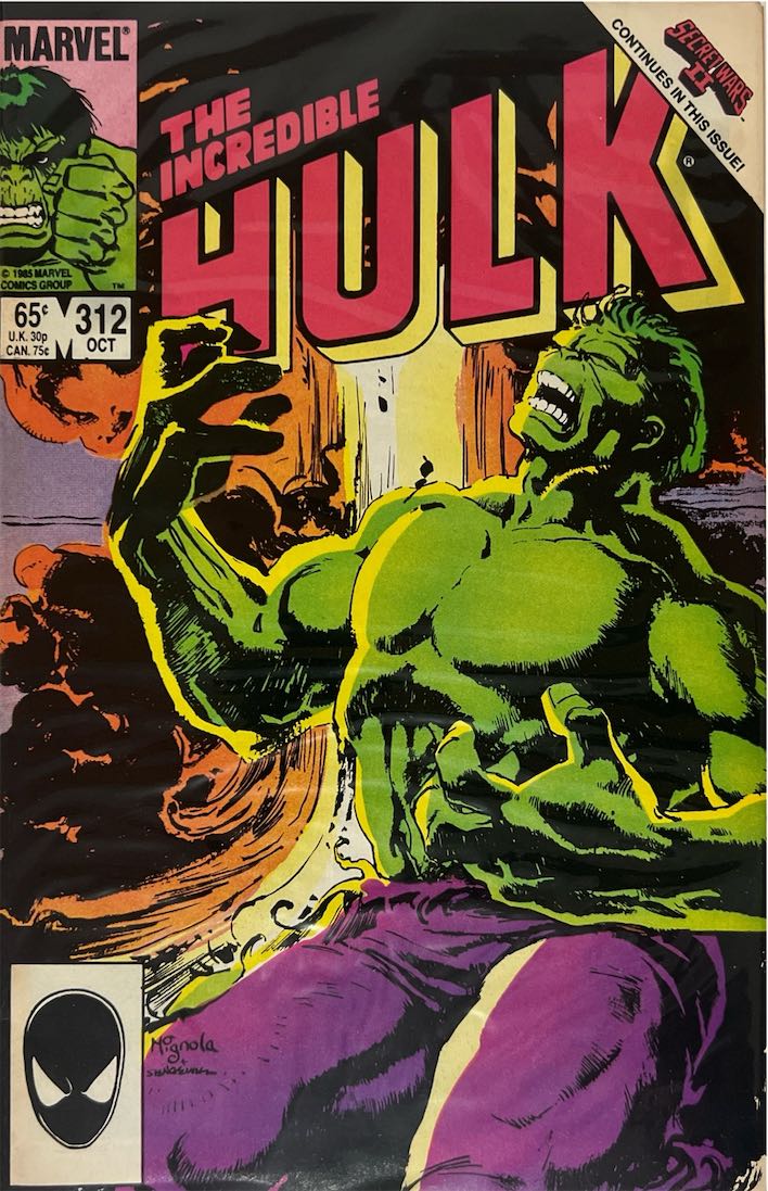 The Incredible Hulk, #312 (Marvel, 1985)