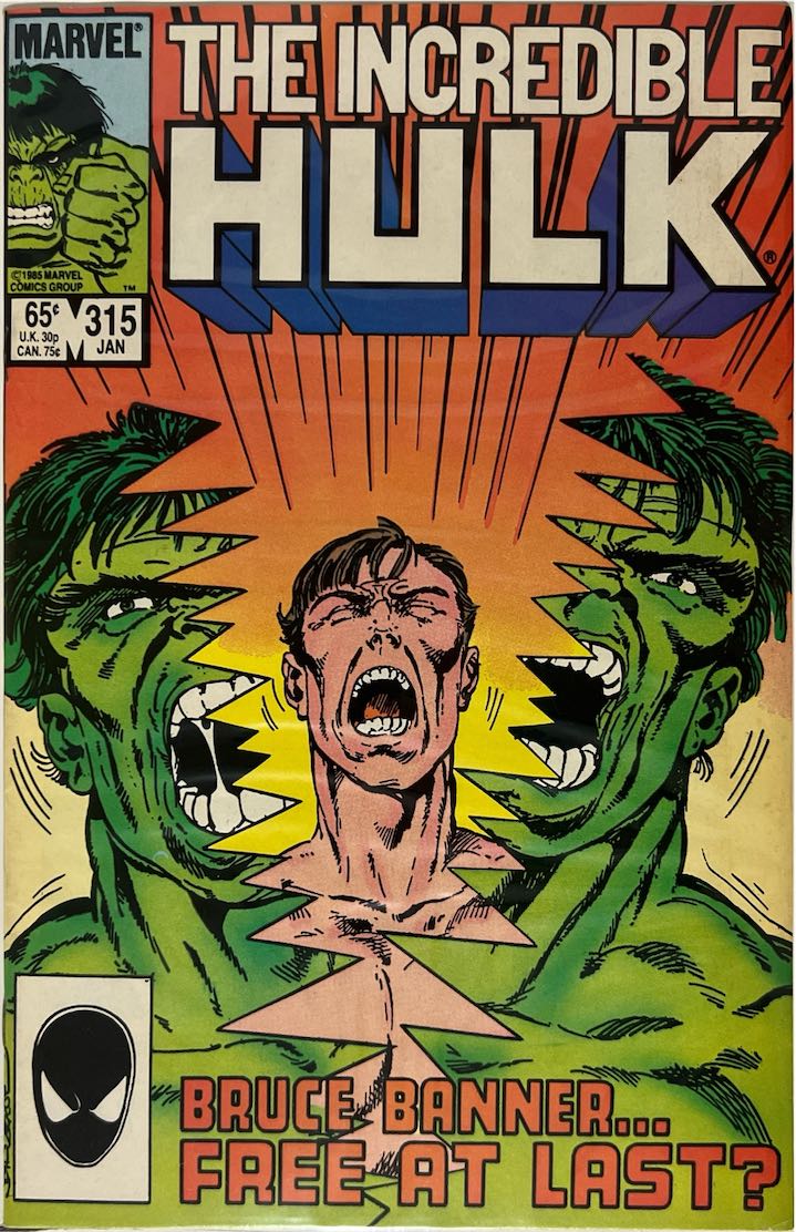 The Incredible Hulk, #315 (Marvel, 1985)