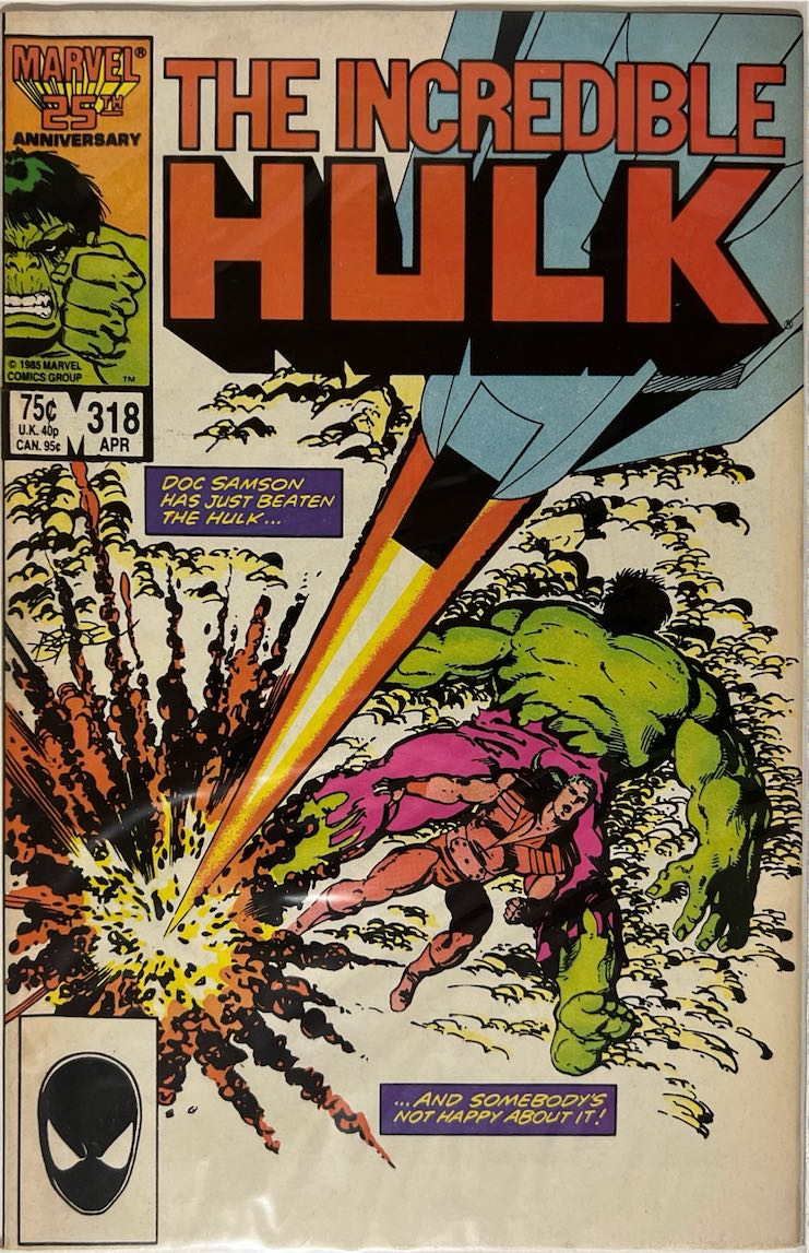 The Incredible Hulk, #318 (Marvel Comics, 1985)