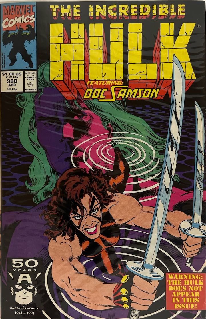 The Incredible Hulk, #380 (Marvel Comics, 1991)