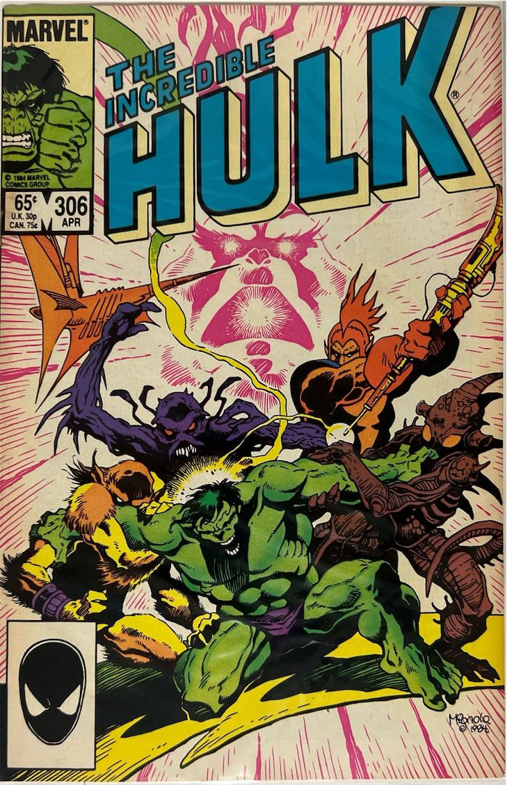 The Incredible Hulk, #306 (Marvel, 1984)