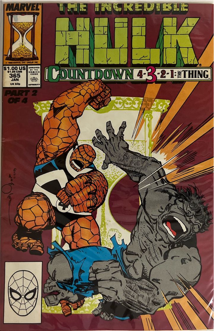 The Incredible Hulk, #365 (Marvel, 1989)