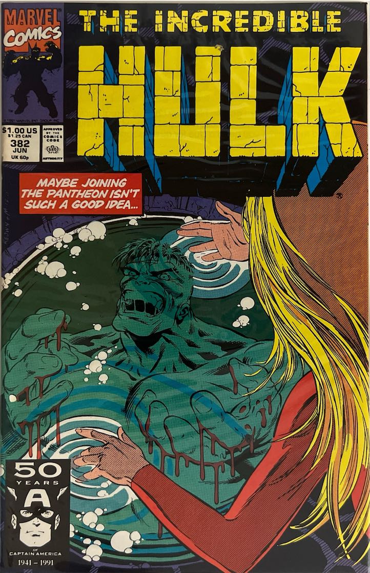 The Incredible Hulk, #382 (Marvel Comics, 1991)