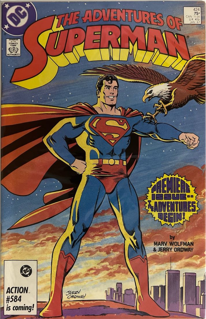 The Adventures of Superman, #424 (DC Comics, 1987)