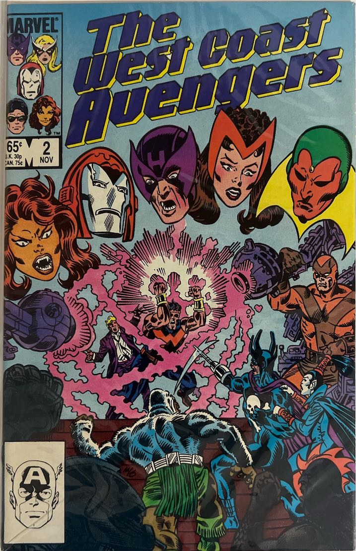 The West Coast Avengers, #002 (Marvel, 1985)