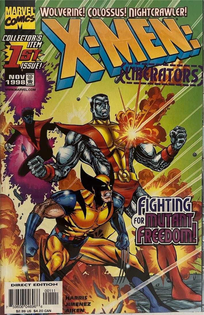 X-Men: Liberators, #001 (Marvel Comics, 1998)