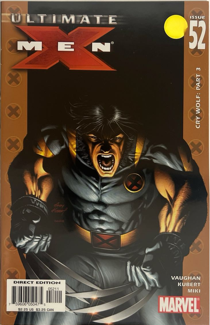 Ultimate X-Men, #052 (Marvel, 2005)