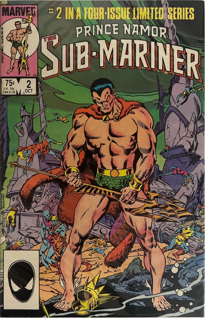 Prince Namor the Sub-Mariner, #002 (Marvel, 1984)