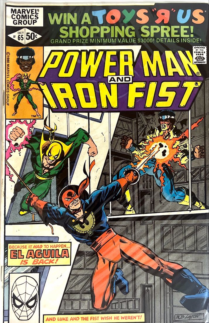 Power Man and Iron Fist, #65 (Marvel Comics, 1980)
