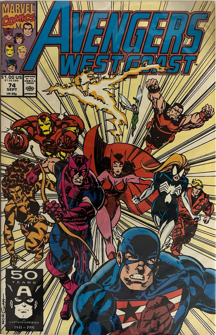 Avengers West Coast, #074 (Marvel Comics, 1991)