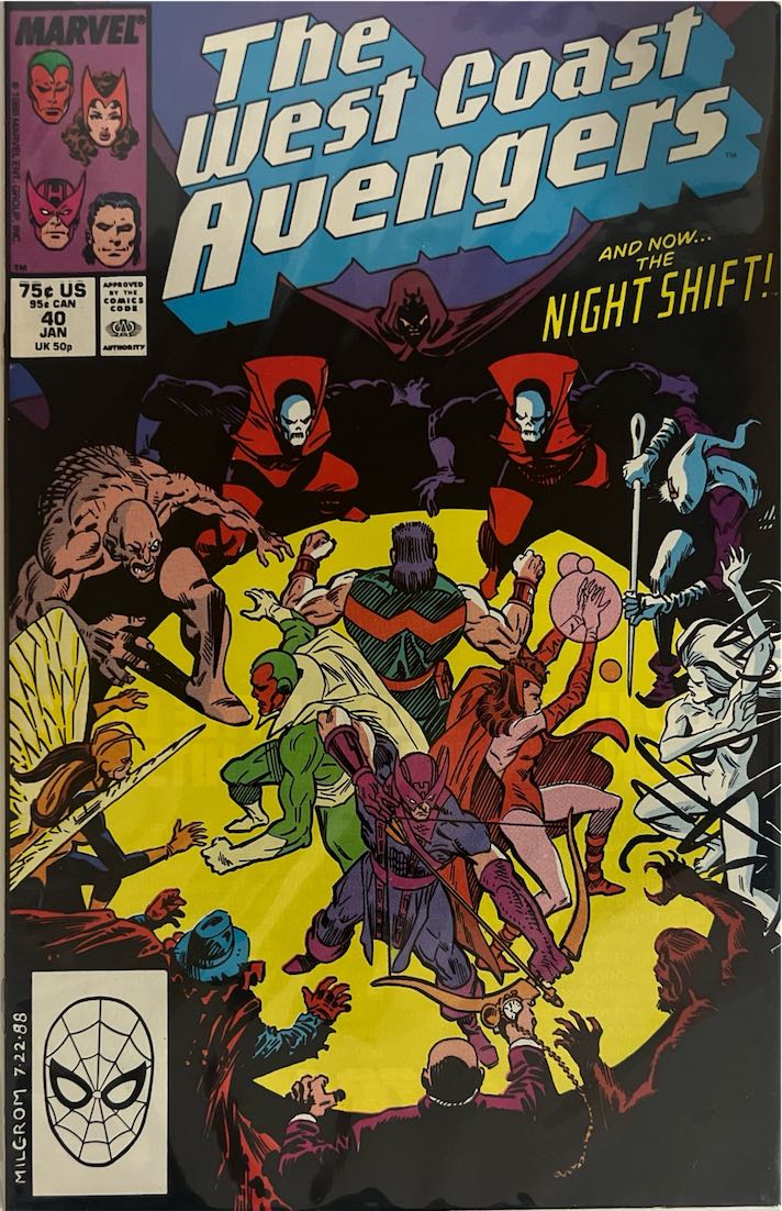 The West Coast Avengers, #040 (Marvel, 1989)