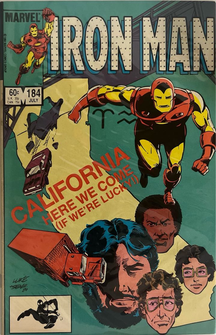 Iron Man, #184 (Marvel Comics, 1984)