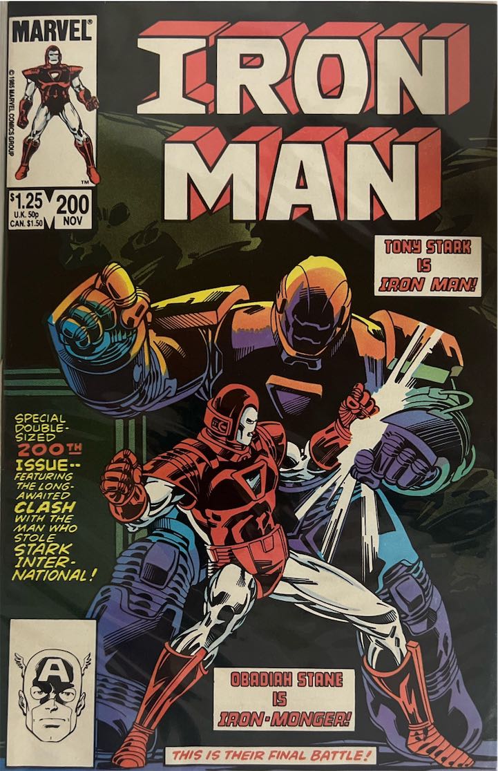 Iron Man, #200 (Marvel, 1985)