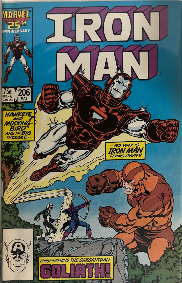 Iron Man, #206 (Marvel, 1986)