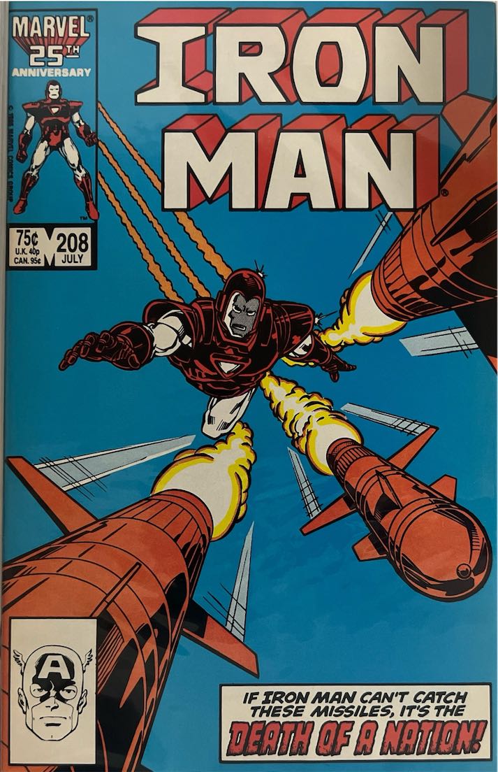 Iron Man, #208 (Marvel, 1986)