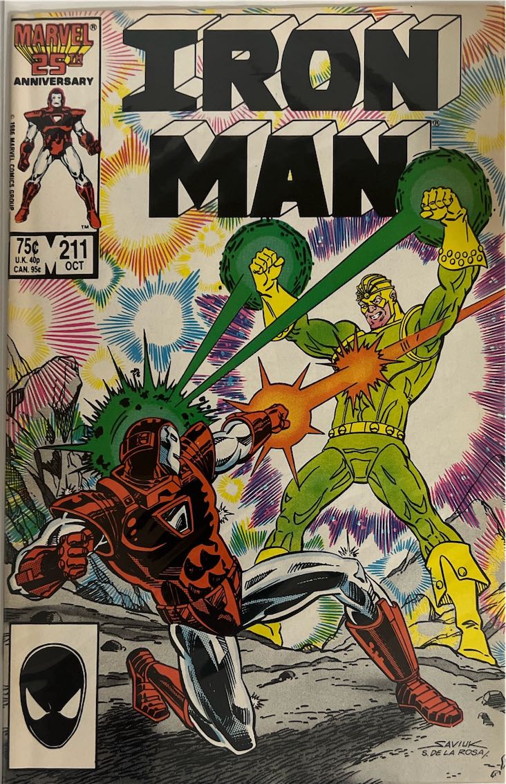 Iron Man, #211 (Marvel Comics, 1986)