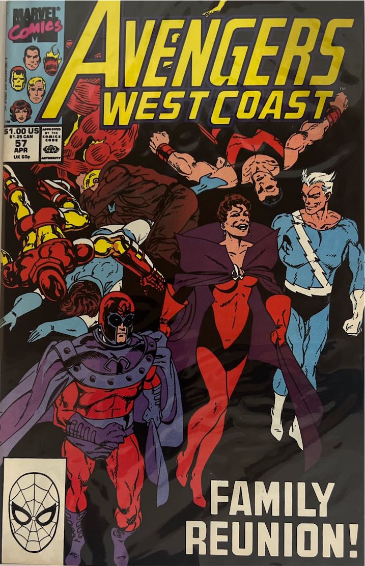 Avengers West Coast, #057 (Marvel, 1990)