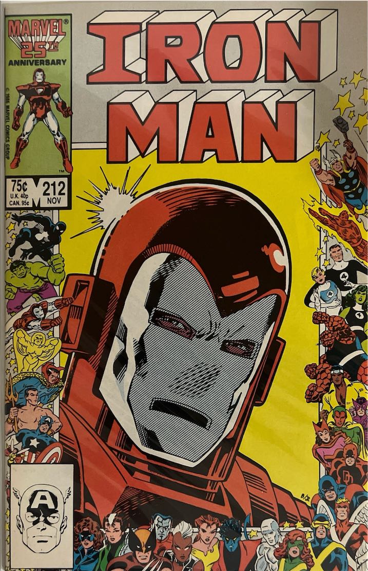 Iron Man, #212 (Marvel, 1986)