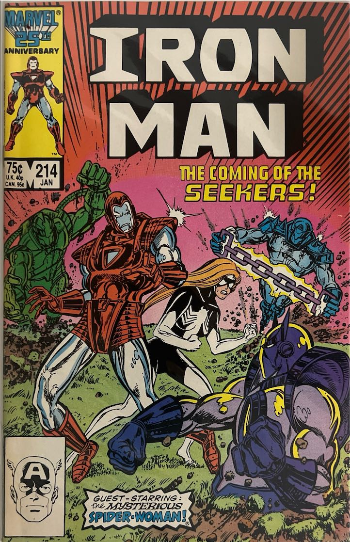 Iron Man, #214 (Marvel, 1987)