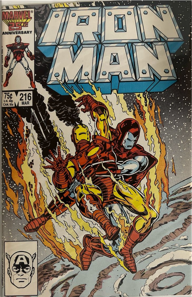 Iron Man, #216 (Marvel, 1987)