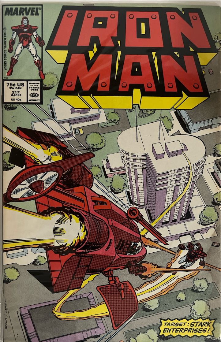 Iron Man, #217 (Marvel Comics, 1987)