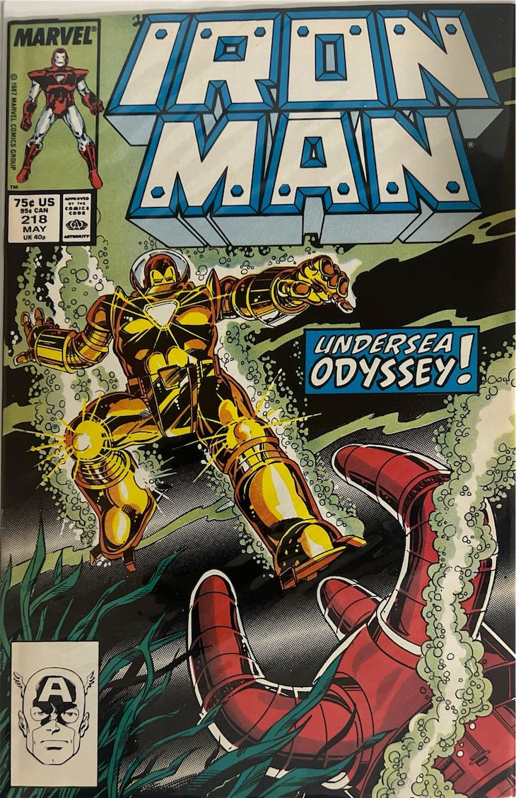 Iron Man, #218 (Marvel, 1987)