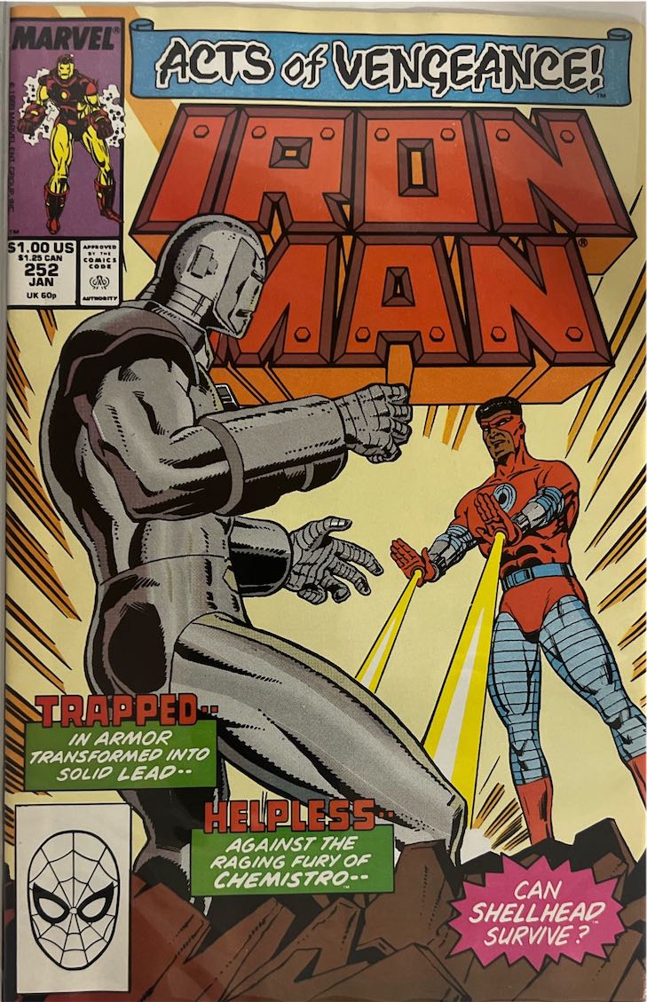 Iron Man, #252 (Marvel, 1990)