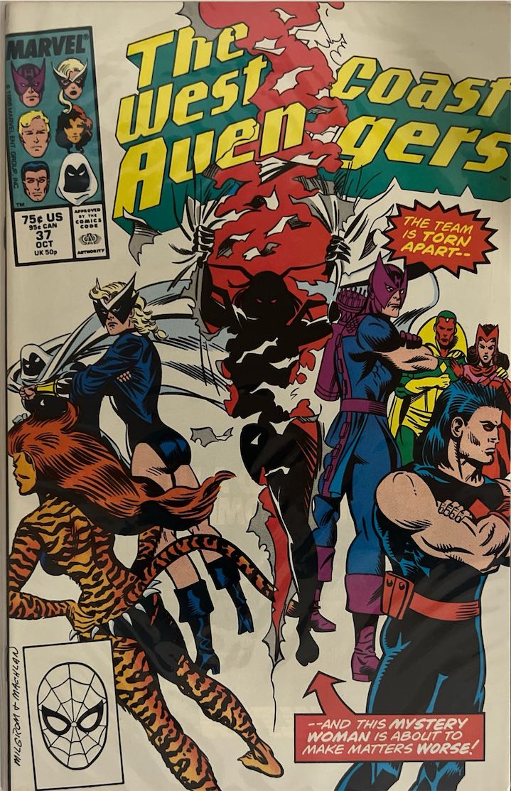 The West Coast Avengers, #037 (Marvel, 1988)