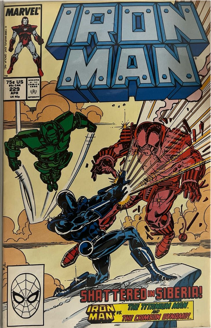 Iron Man, #229 (Marvel, 1988)