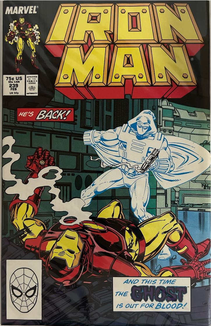 Iron Man, #239 (Marvel, 1989)