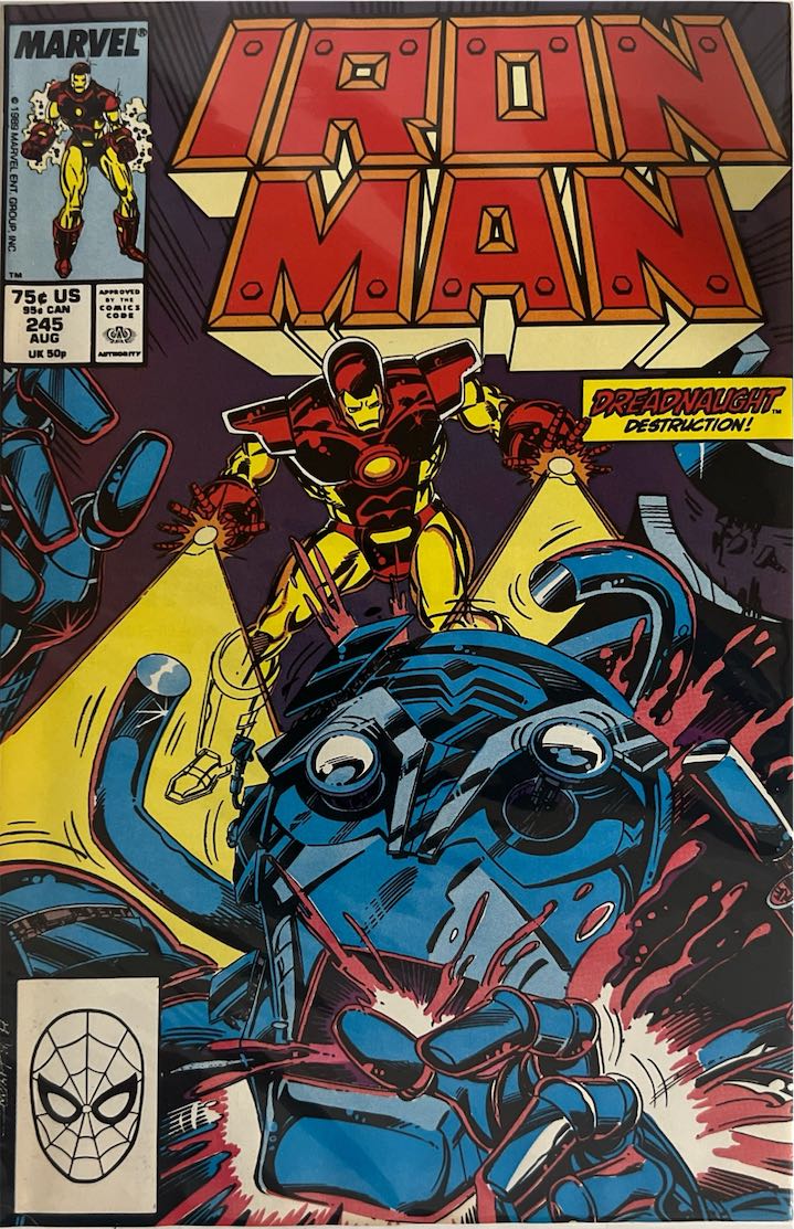 Iron Man, #245 (Marvel, 1989)