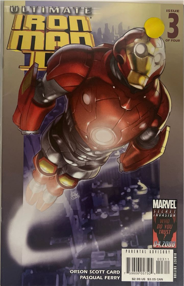 Ultimate Iron Man II, #003 (Marvel, 2008)