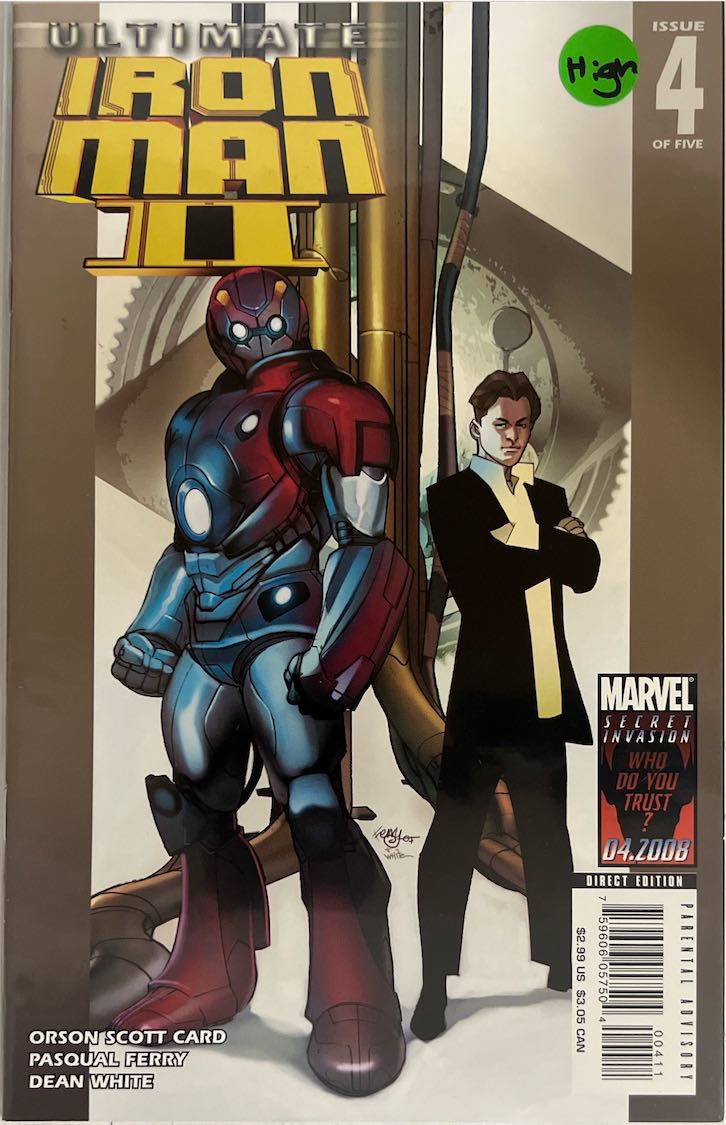 Ultimate Iron Man II, #004 (Marvel, 2008)