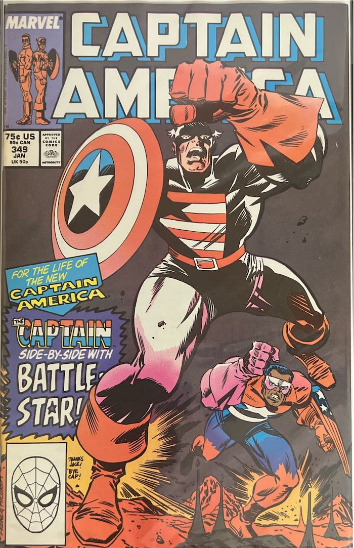 Captain America, #349 (Marvel, 1988)