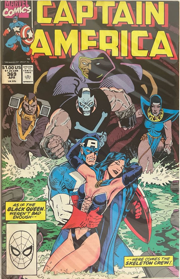Captain America, #369 (Marvel Comics, 1990)