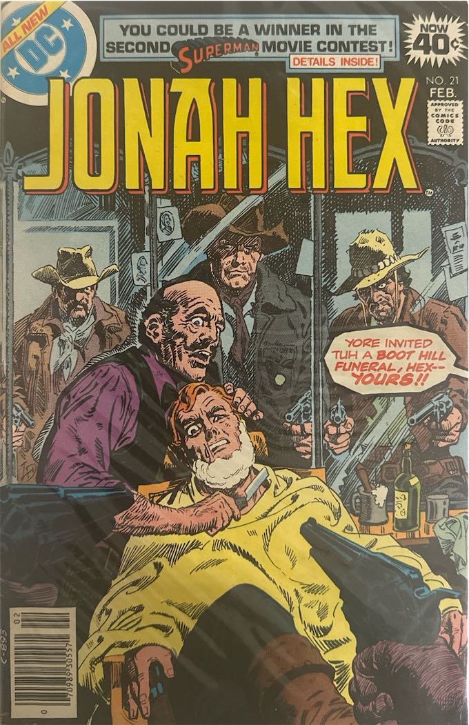 Jonah Hex, #021 (DC Comics, 1979)