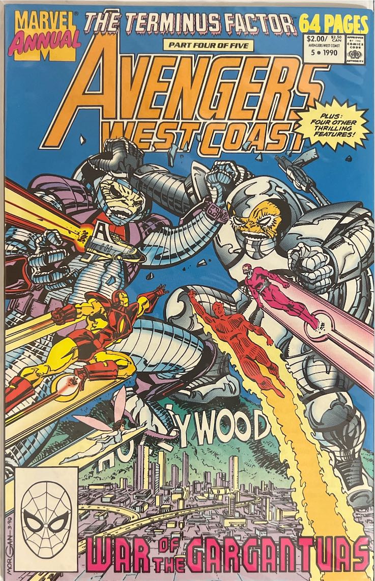 Avengers West Coast, Annual #005 (Marvel, 1990)